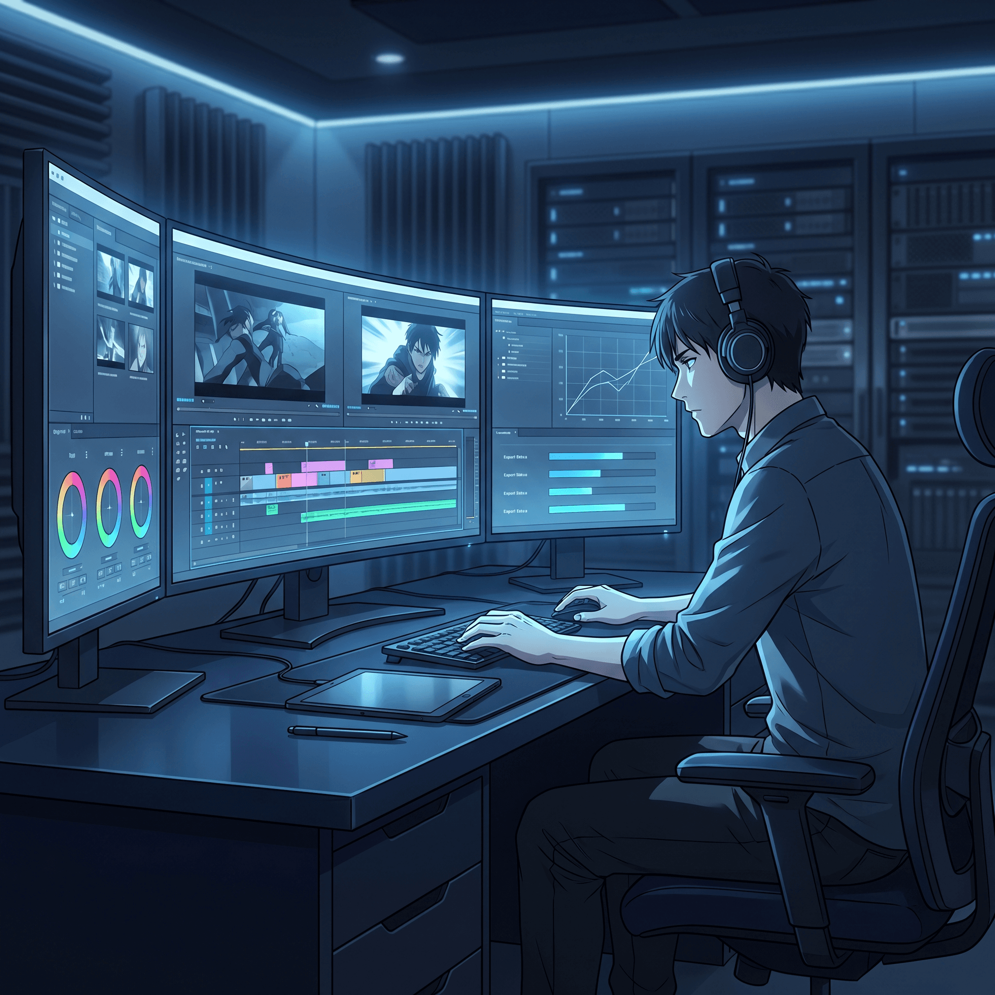 Animation, montage & contrôle qualité